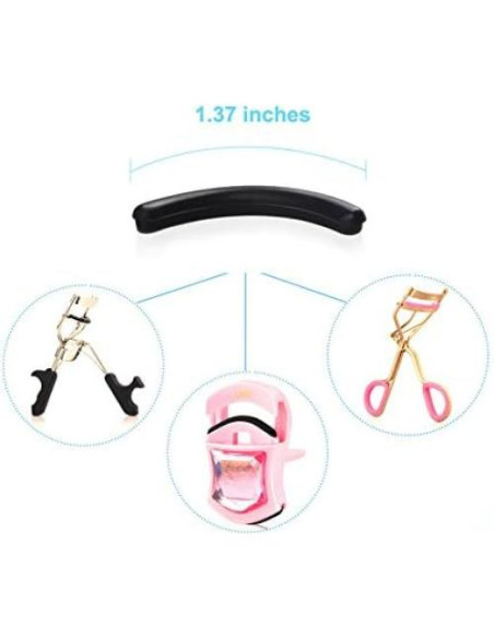 Almohadillas de repuesto Leline para rizador de pestañas 6 piezas Almohadillas de repuesto Leline para rizador de pestañas 6 piezas