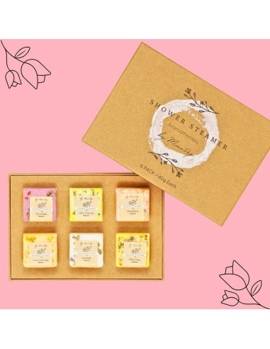 Vaporizador de Ducha Aromaterapia MimoPop - 6 Cubos Orgánicos