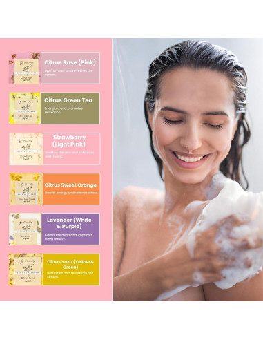 Vaporizador de Ducha Aromaterapia MimoPop - 6 Cubos Orgánicos