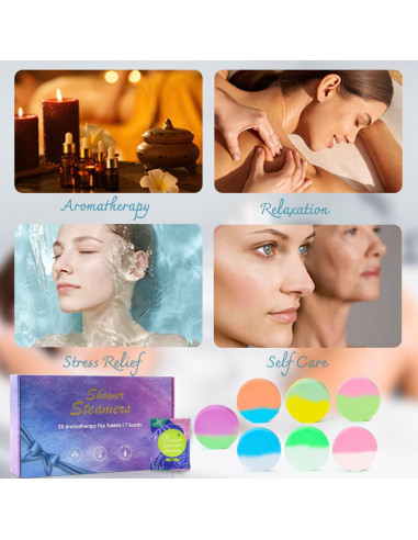 28 Vaporizadores de Ducha Aromaterapia Hihas - Aceites Esenciales