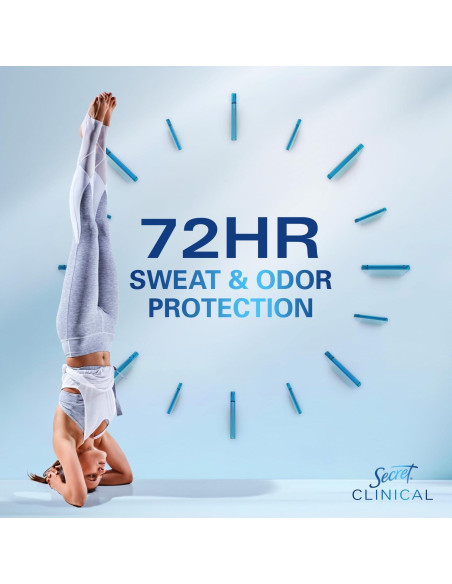 Desodorante Antitranspirante Clínico Secret Mujer 45g - 72h Protección