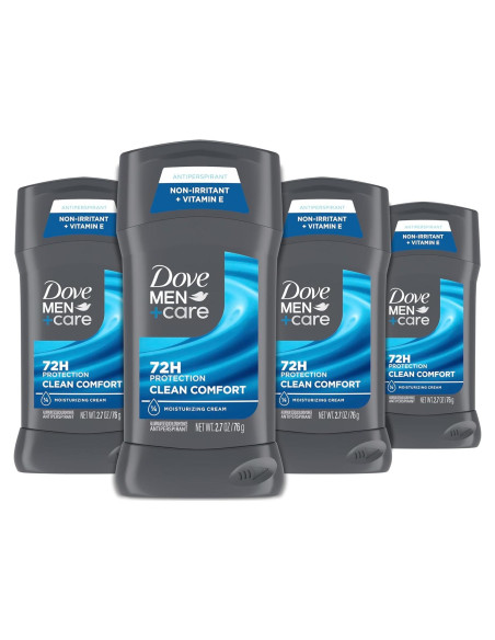 Desodorante Antitranspirante Dove Men+Care 76.5g Comodidad Limpia