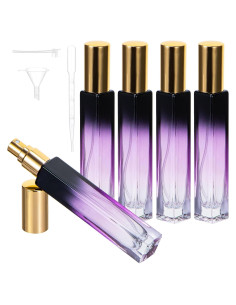 Set de 5 Botellas de Perfume Rellenables Beomeen 10ML Vidrio