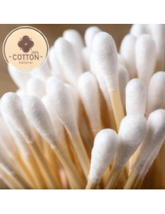 Hisopos de Algodón Ecológicos Egaageoi - 1000 Unidades Doble Punta 2