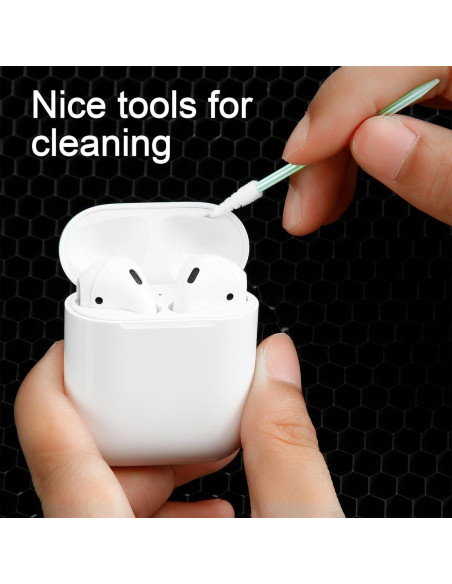 Chinco 200 Hisopos de Limpieza Espuma 65mm Verde para Electrónica