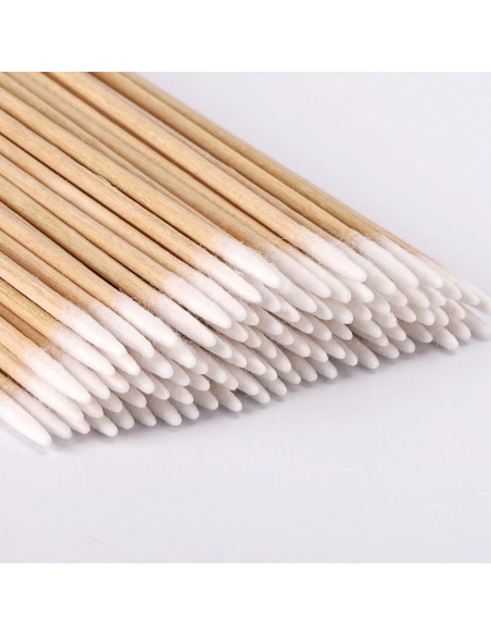 Hisopos de Algodón de Precisión BTYMS - 1200 Contenidos 10.16 cm