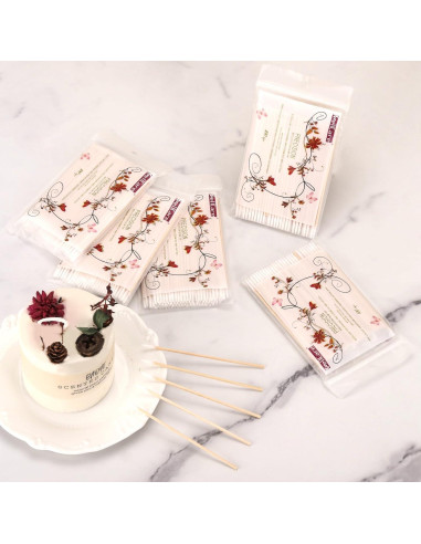 Hisopos de Algodón de Precisión BTYMS - 1200 Contenidos 10.16 cm