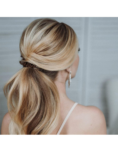 24 Gomas para el Cabello Espirales BOYIVI Sin Marcas - 4 Colores