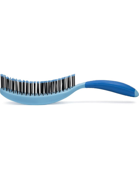Cepillo Curvado Profesional NuWay 4Hair C Brush - Azul Cielo