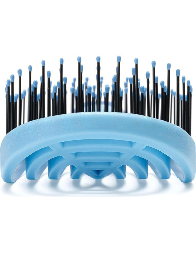 Cepillo Curvado Profesional NuWay 4Hair C Brush - Azul Cielo