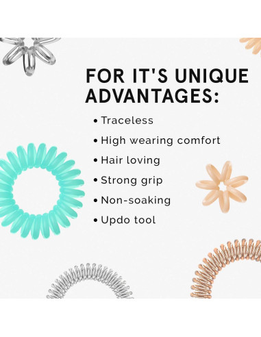 Cinta para Cabello Invisibobble Original Mint to Be - Pack de 3