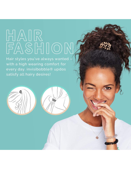 Cinta para Cabello Invisibobble Original Mint to Be - Pack de 3