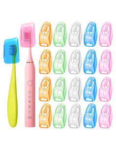 30 Cubiertas de Cabeza de Cepillo de Dientes Blvochnnt - Colorido