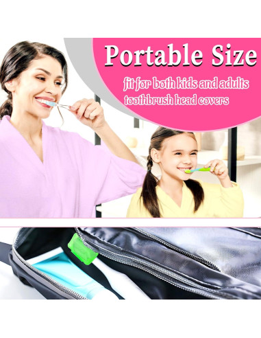 30 Cubiertas de Cabeza de Cepillo de Dientes Blvochnnt - Colorido