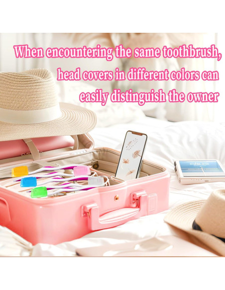 30 Cubiertas de Cabeza de Cepillo de Dientes Blvochnnt - Colorido