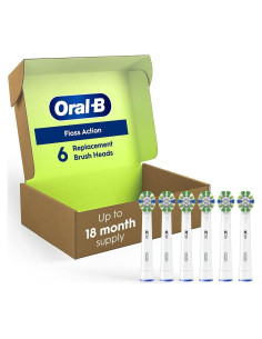 Cabezas de cepillo Oral-B Floss Action - Paquete de 6 unidades