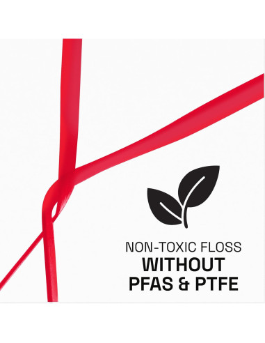 Hilo Dental Cerado REACH Canela 50.29m Paquete de 6