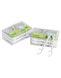 Cepillos de Dientes Desechables Mini Sabor Menta - 20 Pcs
