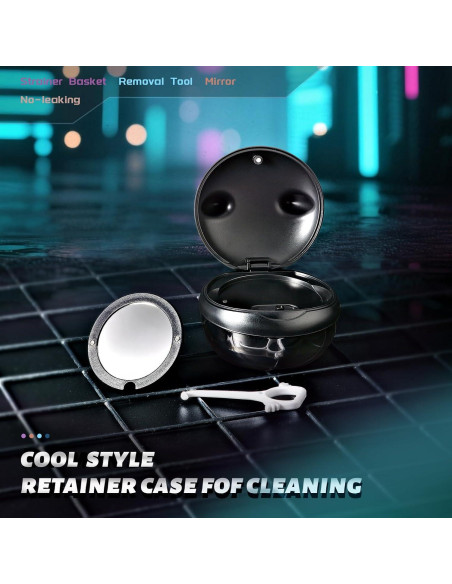 Estuche para Retenedores Gaboolo Gato Negro 6.6x7.6cm Estuche para Retenedores Gaboolo Gato Negro 6.6x7.6cm