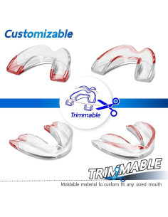 Protector Bucal Moldable LORIOUS para Bruxismo - 6 Unidades 2