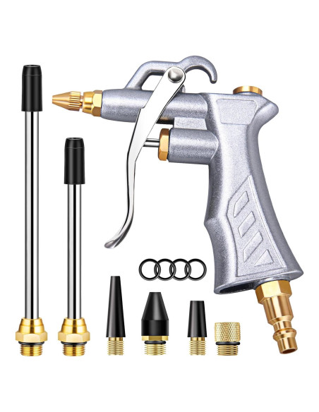 Pistola de Aire JASTIND Industrial con Boquilla Ajustable