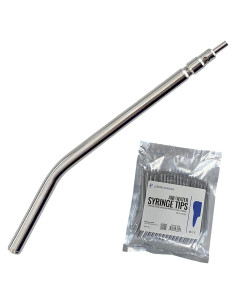 Puntas de Jeringa de Aire y Agua Metal PlastCare 25 Unidades