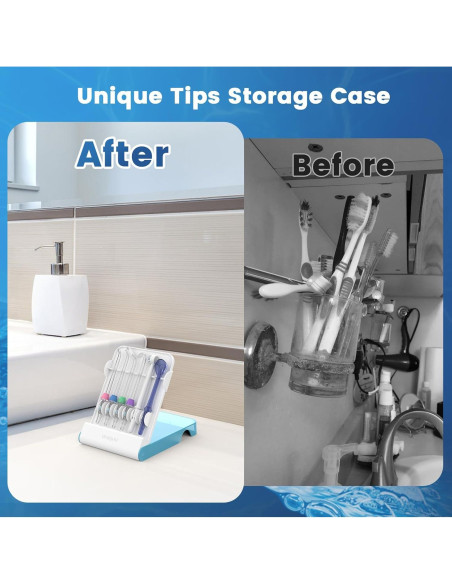 Cabezas de Reemplazo Waterpik Oralphi - Combo 6 Consejos