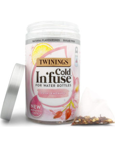 Infusor de Agua Twinings Cold In'Fuse - Limonada de Rosa 12 Unidades 2