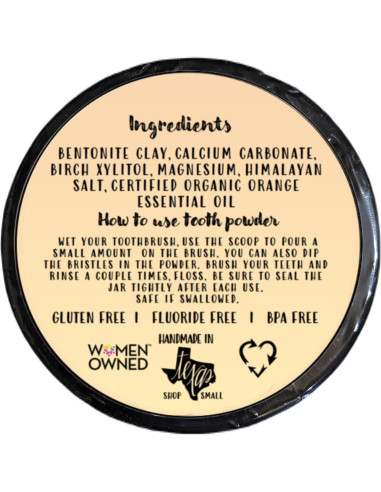 Polvo de Dientes Remineralizante Sin Fluoruro Simply Sooney 99g