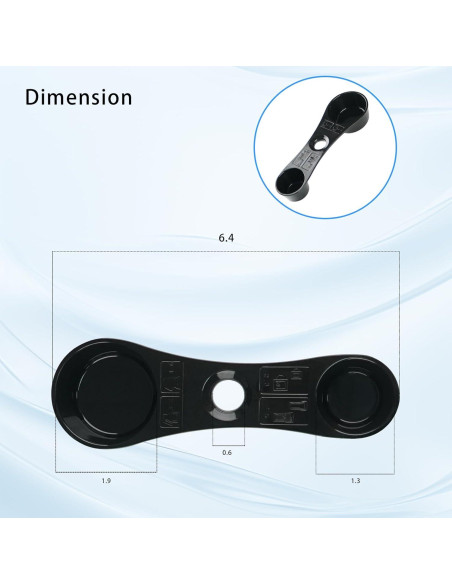 Cuchara Medidora de Café Inteligente Aocies - Doble Cara 1 Pcs