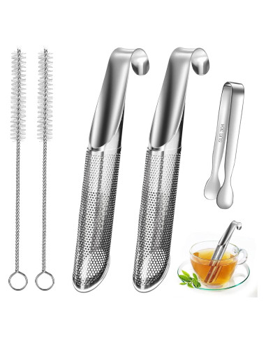 Infusor de Té Acero Inoxidable 304 APOIMNA - Juego de 2