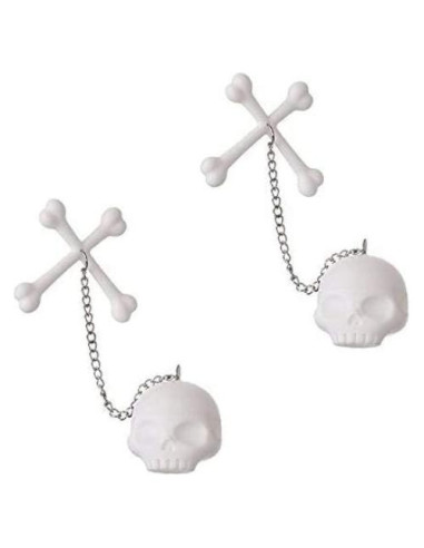Infusor de Té Coolrunner Calavera Silicona 2 Pcs 4.6cm