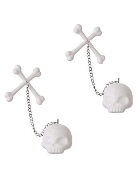 Infusor de Té Coolrunner Calavera Silicona 2 Pcs 4.6cm