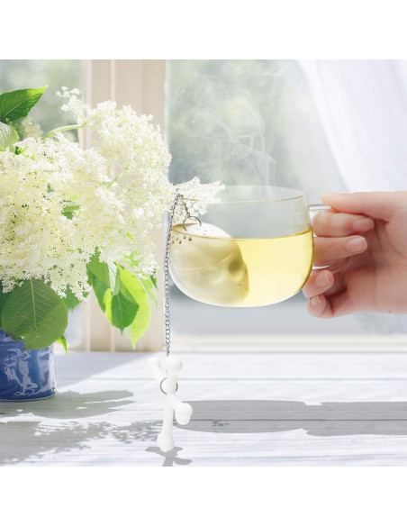 Infusor de Té Coolrunner Calavera Silicona 2 Pcs 4.6cm