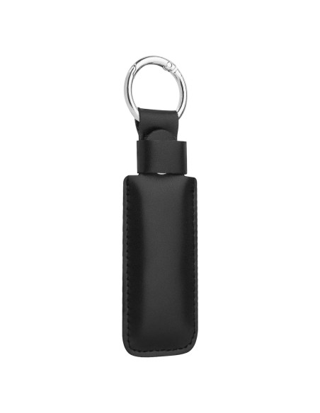 Funda USB CaSZLUTION de Cuero Microfibra Negra