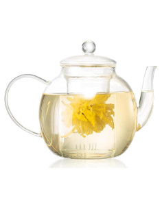 Tetera de Vidrio Borosilicato Wlasss 1530 ml con Infusor