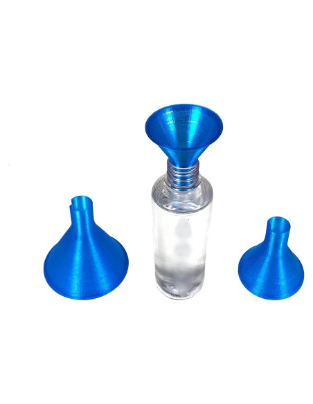 2 Embudos Universales IQ Labs - Ajuste para Botellas Plásticas
