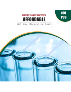 Gotero Pipeta Desechable 3ml Moveland - 100 Unidades 2