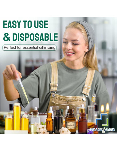 Gotero Pipeta Desechable 3ml Moveland - 100 Unidades