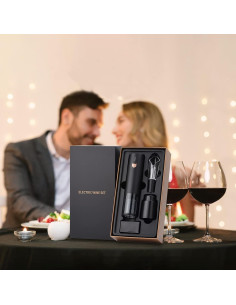 Set de Vino Eléctrico Rocyis 4 en 1 - Abrebotellas Automático 2