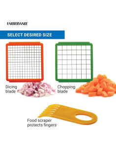 Picador de Verduras Profesional Farberware 2 Cuchillas 0.49kg 2