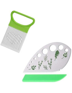 Pack 2 Deshojadores de Hierbas y Cortador de Verduras Dycica 2