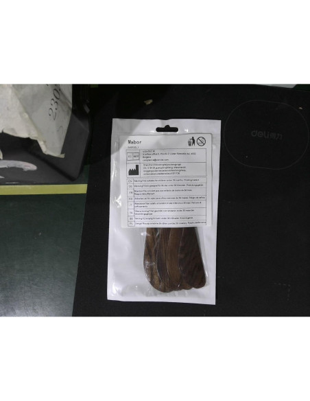 4 Espátulas de Mantequilla de Madera Mabor 15.3 cm Marrón Rojizo