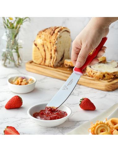 2 Espátulas de Mantequilla MONGSEW Acero Inoxidable 22.6 cm