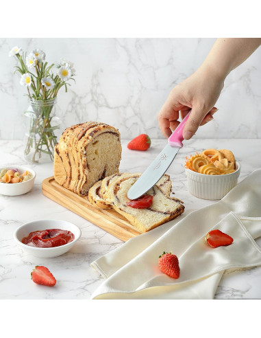 2 Espátulas de Mantequilla MONGSEW Acero Inoxidable 22.6 cm