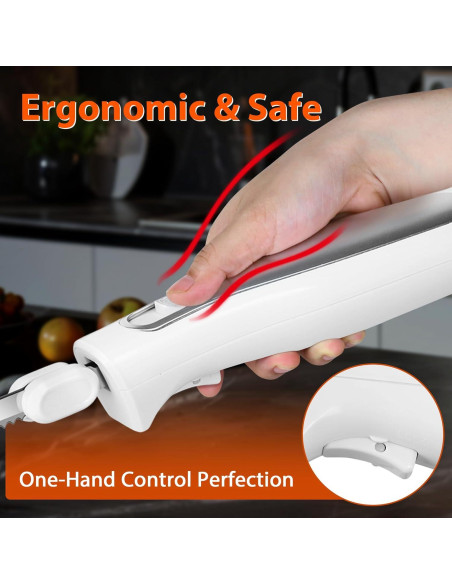 Cuchillo Eléctrico HousesAid con 2 Cuchillas de Acero Inoxidable