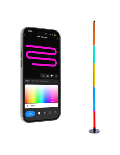 Lámpara de Pie Inteligente RGB Lytup, Control Remoto, 12W