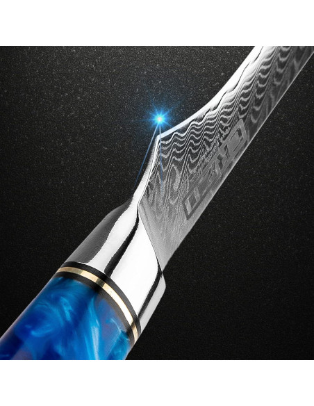 Cuchillo de Deshuesar CRICO Damasco 13.5 cm Acero VG10 Forjado