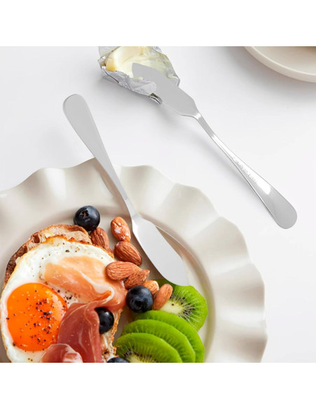 Juego de 3 cuchillos para untar mantequilla Siutaga 15 cm