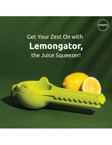 Exprimidor de Limón Cocodrilo OTOTO - Prensa Manual de Cítricos